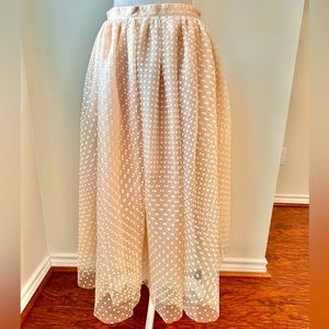 J.Crew Tulle Midi Skirt